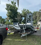 Custom Rigged Flats Cat Boat For Sale