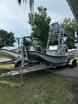 Custom Rigged Flats Cat Boat For Sale